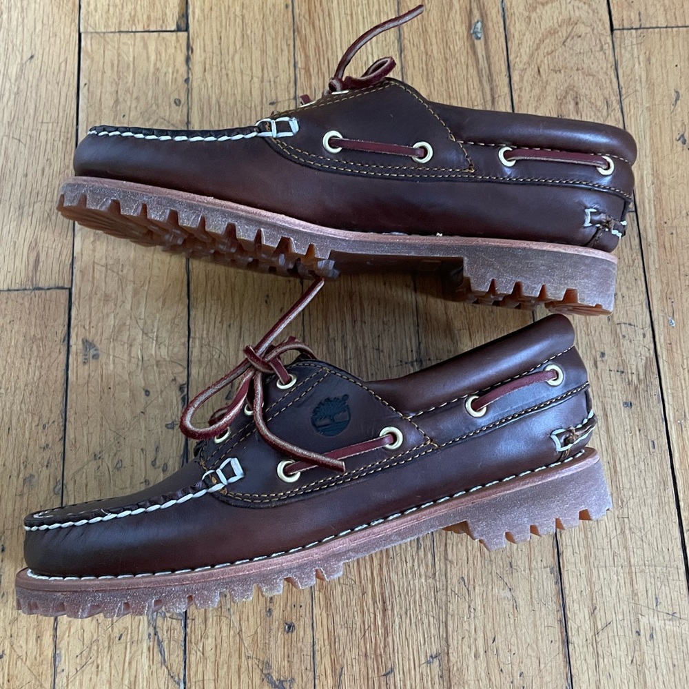 Vintage Women’s Timberland Noreen boat shoes- impeccable condition size 6.5-7